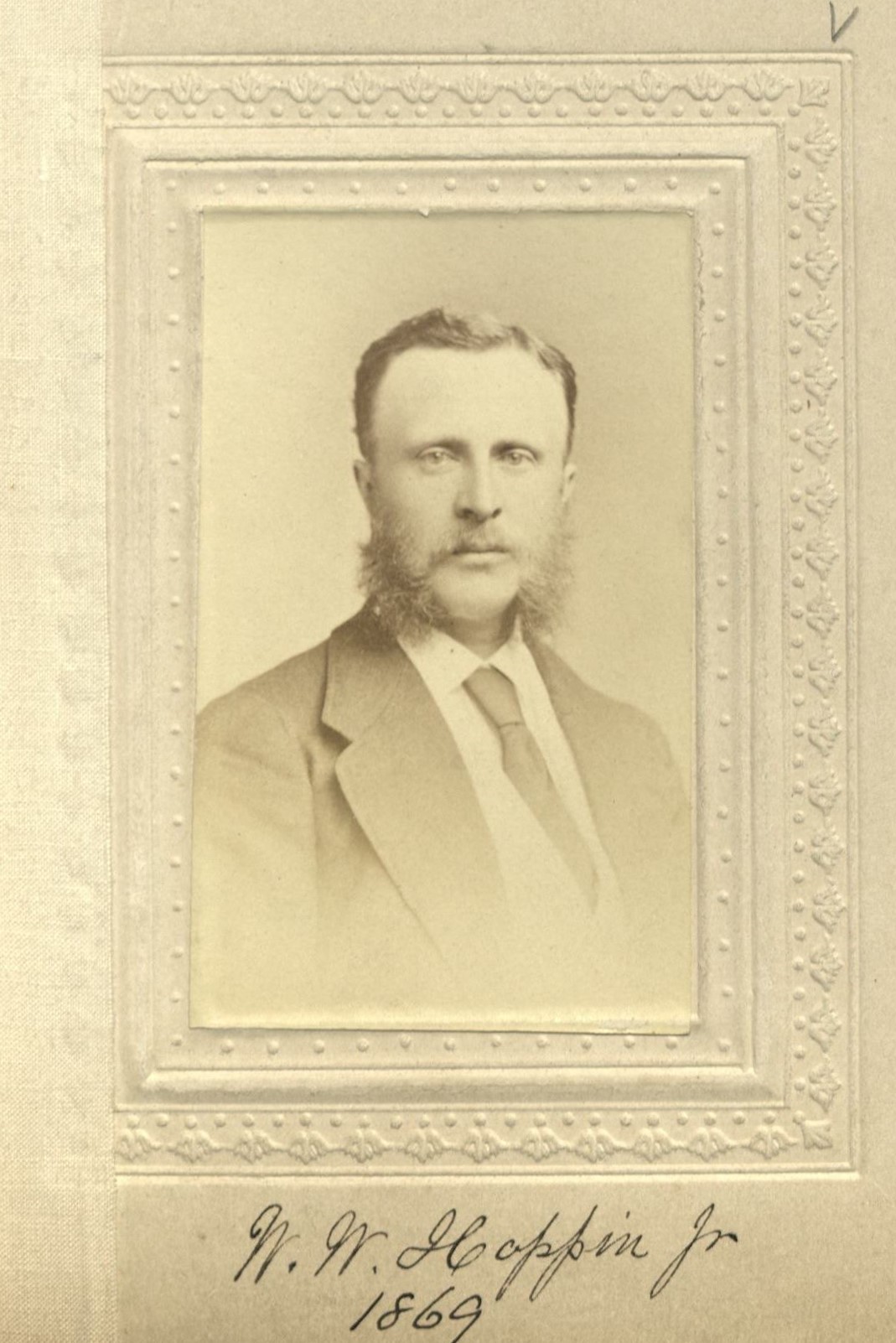 Member portrait of William Warner Hoppin